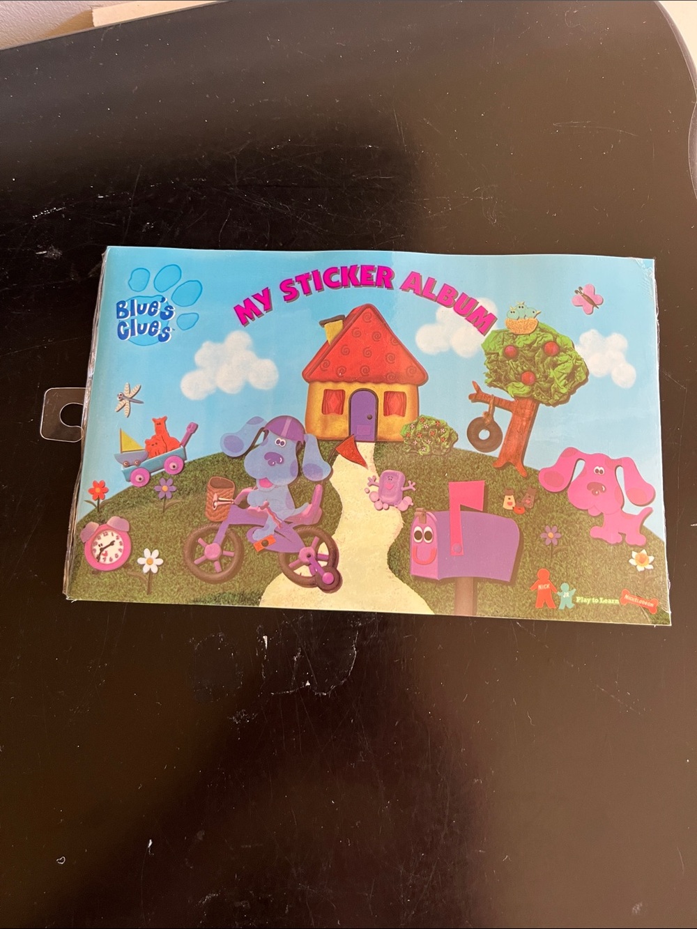 blues’s clues my sticker album 1998 new sealed by sandylion rare & collectible